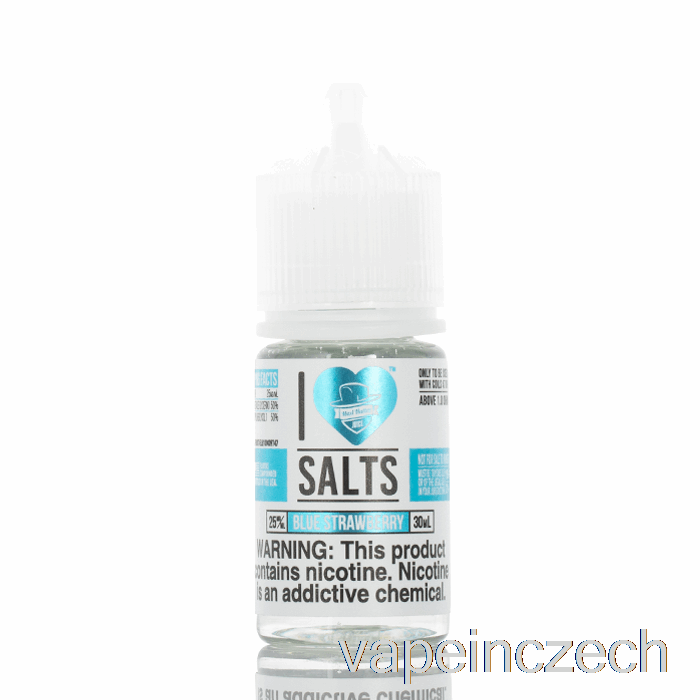 Modrá Jahoda - Miluji Soli - 30ml 50mg Vape Bez Nikotinu